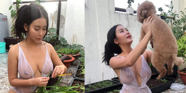 สาวไทยโชว์เสียว นางแบบสาวโชว์นมสวย สาวสวยเล่นหี เกี่ยวเบ็ด