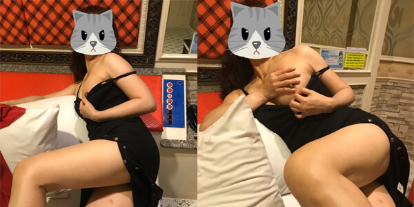 ภาพหลุดทางบ้าน สาวธนาคารชื่อดังเปิดนมโชว์ สาวสวยโชว์นม โชว์หอย