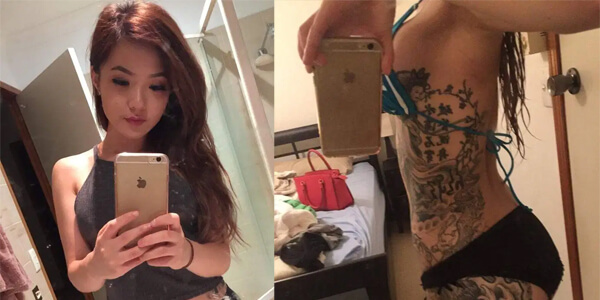 รูปหีสวย สาวสวยทางบ้านโชว์ลายเต็มตัว แก้ผ้าถ่ายรูปเปลือย