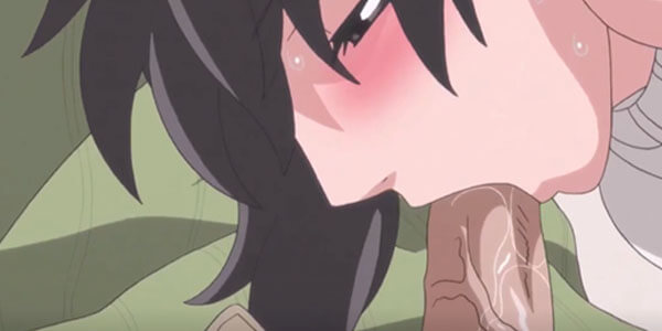 การ์ตูน Hentai hd ฟรี Anime Girl sucking cock สาวอมควยเสียว