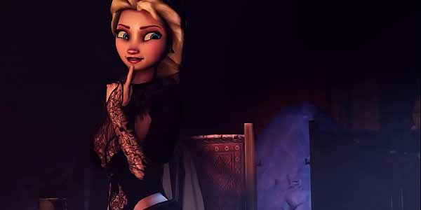 หนังการ์ตูนโป๊ Frozen Elsa fucked เอลซ่าโดนเย็ดหีจนร่านควย