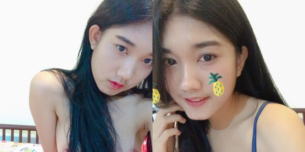 ภาพโป๊ สาวหน้าใสอวดหีน่าเลีย อวดหัวนมสวย ๆ น่าดูด