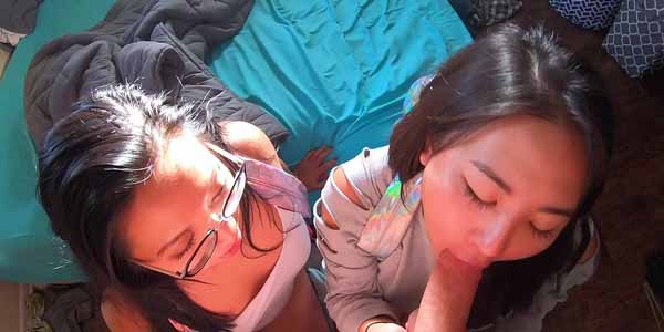 ดูฟรี clip xx 18+ สองสาวหนึ่งควยเย็ดมันส์ สลับกันอมควยก่อนลงเย็ด