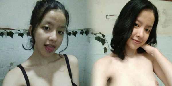 สาวสวยโชว์นม วัยรุ่นโชว์หีเงี่ยนในห้องน้ำ ถอดเสื้อในจนเห็นหีสวย