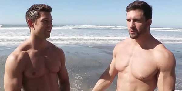 หนังเกย์ xx Joey Shaw Bareback เกย์เย็ดกันในบ้านริมทะเล