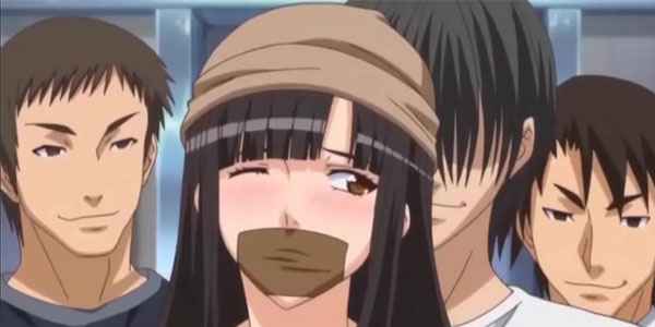 โดจินการ์ตูน Gangbang pretty girl doujin รุมเย็ดสาวบนรถไฟ