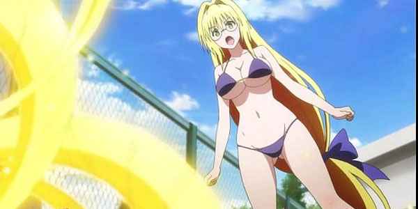 หนังการ์ตูนโป้โดจิน เย็ดหีสาวแว่นนมโต Hentai To Love Ru Darkness