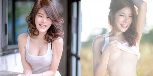 ภาพหีสวย นางแบบสาวโชว์เนินนมสวยๆ แหกหีโชว์ของดี ร่องแตดสวยขย่มเสียว