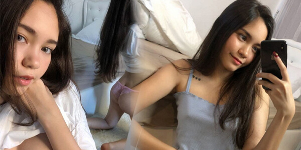 รูปโป๊ทางบ้าน สาวลูกครึ่งโชว์หว๋อเต้านมสวย ตาสวย นมสองเต้าน่าบีบ