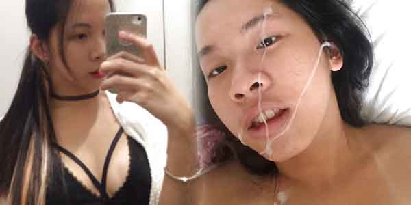 รูปโป๊ทางบ้าน หลุดสาวนมใหญ่โดนแฟนแตกใส่หน้า หุ่นเด็ดสุดๆ