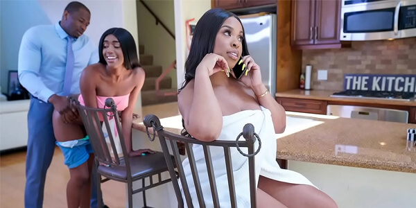 หนัง x นิโกร Aryana Adin ebony big tits น้องเมียขี้อ่อย อร่อยควยพี่เขย