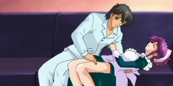 การ์ตูน x โดจิน Hentai Sex Serving Master คุณเมดสาวเงี่ยนเย็ดบนโซฟา
