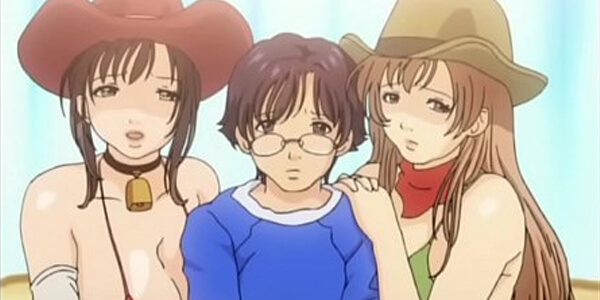 การ์ตูนหนังโป๊ Hentai xxx Nerd gets dick สองสาวจอมร่าน จัดหนักหนุ่มอ่อนหัด