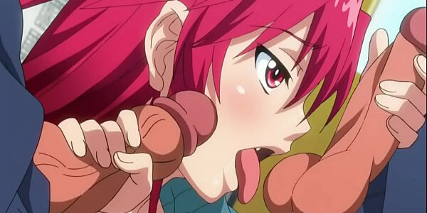 โดจินนมใหญ่ Hentai xxx pussy fucking สาวร่านดูดควยทีเดียว 2 อัน