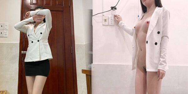 ภาพหีสวย สาวออฟฟิศคนสวยโชว์นมสุดแซ่บ ดูหีสวย ๆ นมน่าดูด
