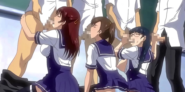 การ์ตูนญี่ปุ่น xxx Horny Orgy in Class เซ็กหมู่ เย็ดเสียวหีจนไหลทะลัก