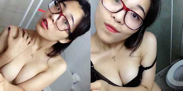 ดูรูปโป๊ xxx สาวแว่นแอ่นโชว์หี เงี่ยนในห้องน้ำ หุ่นสวยเด็ดเอวเล็ก
