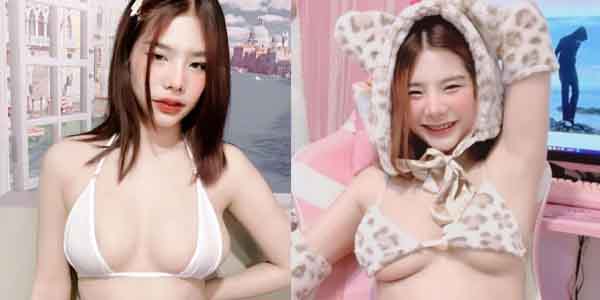 รูปโป๊สาวทางบ้าน น้องมีมี่ใส่ชุดยั่ววาบหวิว หุ่นอวบเด็ดนมใหญ่มาก