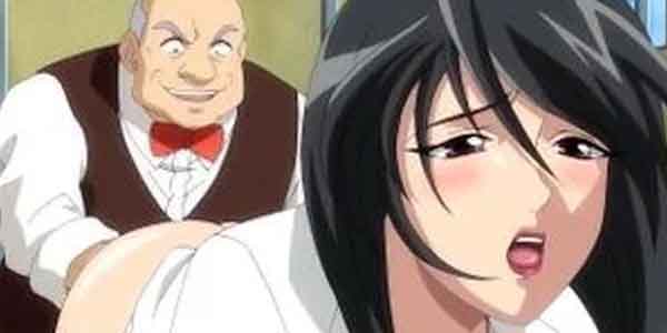 การ์ตูนหนังโป๋ Teacher Fuck Hentai ชายแก่หื่นจับลูกน้องสาวเย็ดที่ทำงาน