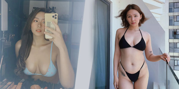 รูปโป๊ดูฟรี นางฟ้าคริสติน ใส่บิกินี่โชว์เซ็กซี่ผิวขาวเนียนน่าเย็ดสุด ๆ