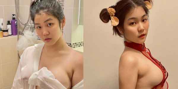 รูปโป้สาว น้องลูกเจี๊ยบอาบน้ำโชว์ ตัวเปียกถอดชุดออกอวดหุ่นสวยน่าขย้ำ