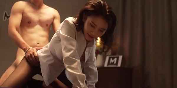 หนังโปั หัวหน้าหื่นเย็ดเลขาสวย โดนควยใหญ่เสียบหีเย็ดเสียวคาชุดยันเช้า