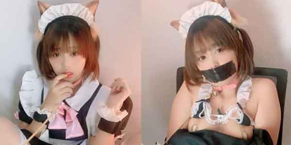 ภาพหีสาว น้องเรมุคอสเพลย์เซ็กซี่ หุ่นสวยโดนล่ามโซ่ยัดควยปลอมเข้าหี