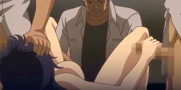 หนังการ์ตูนโป๊ โดนขืนใจจนติดเซ็กส์ เย็ดสวิงกิ้งหลายคนทุกวันจนรูหีบาน