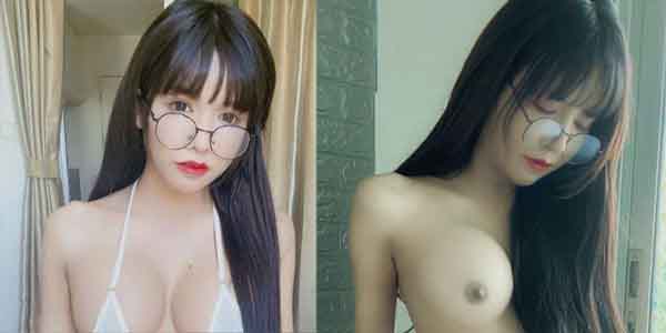 รูปสาวอ๊อฟฟิต น้องปันปันสาวแว่นหุ่นดี ถอดชุดเห็นนมใหญ่หีสวยเซ็กซี่มาก