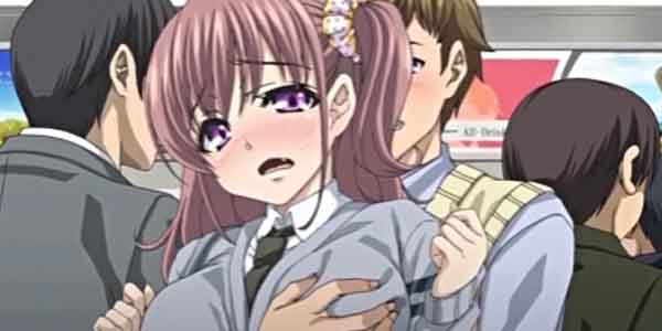 การ์ตูนโป๊ รถติดเลยโดนเย็ดบนรถไฟ ยืนแอ่นก้นยั่วในขบวนรถไฟแน่นขนัด